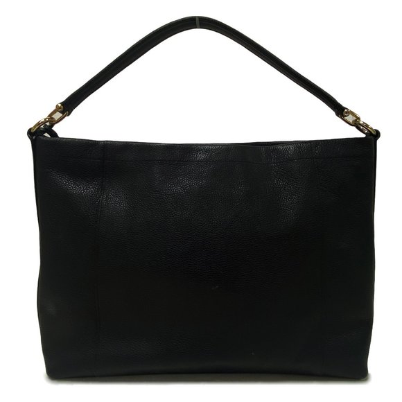 Coach 34312 Scout Pebbled Leather Black Satchel Bag - Picture 7 of 7